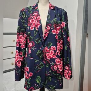 Like New! Eloquii Floral Blazer